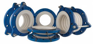 Multiple styles and sizes of PTFE expansion joints.