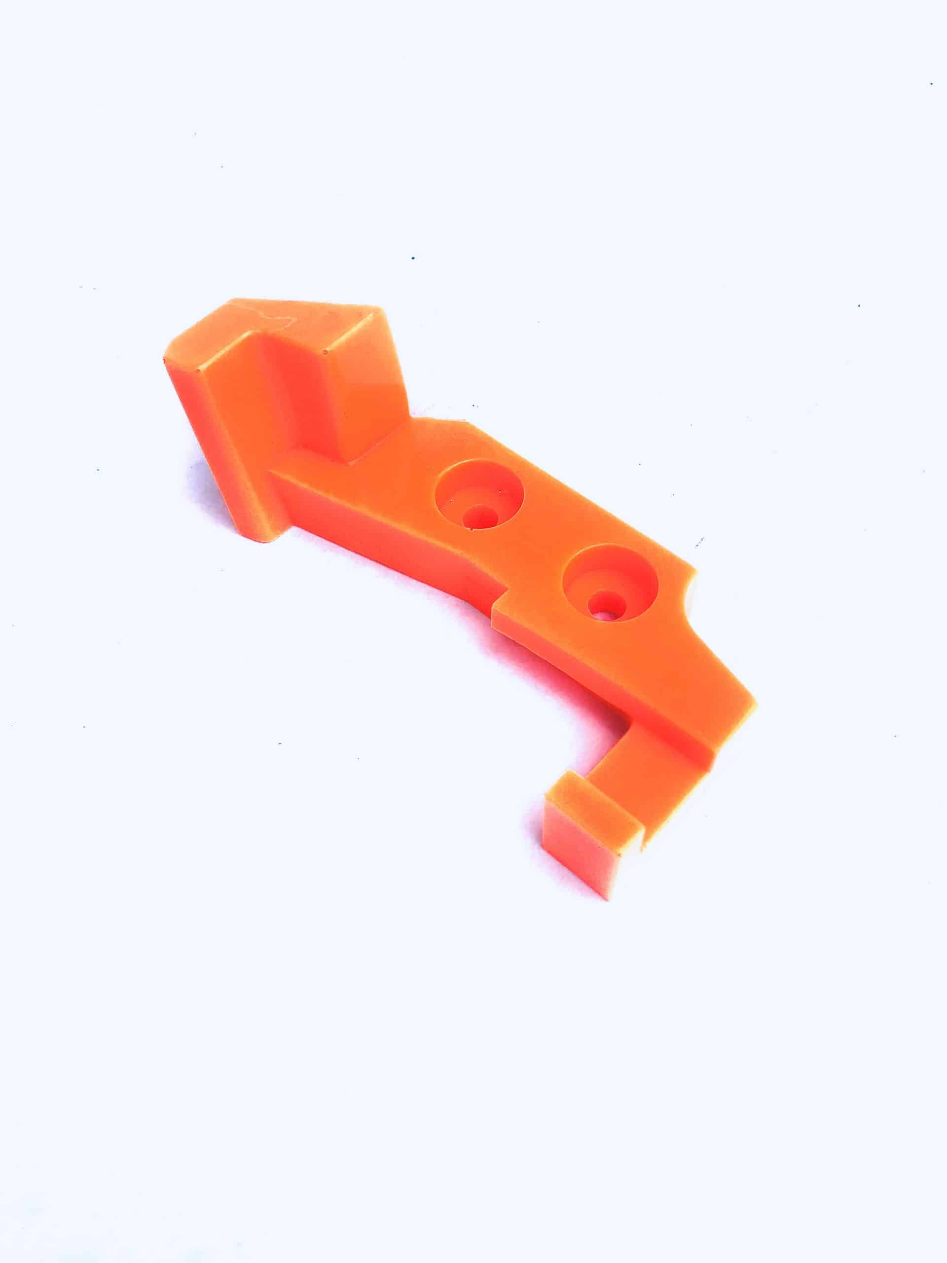 Custom polyurethane arm designed for the robotics industry. 