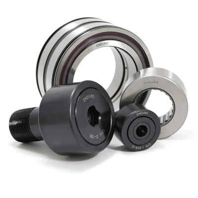 Enduro bearings industrial bearings and cam followers.