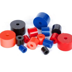Washer Reinforced Urethane Bumpers | Packs of 25 | Select Color