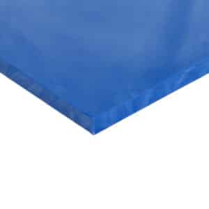 blue polyurethane sheet