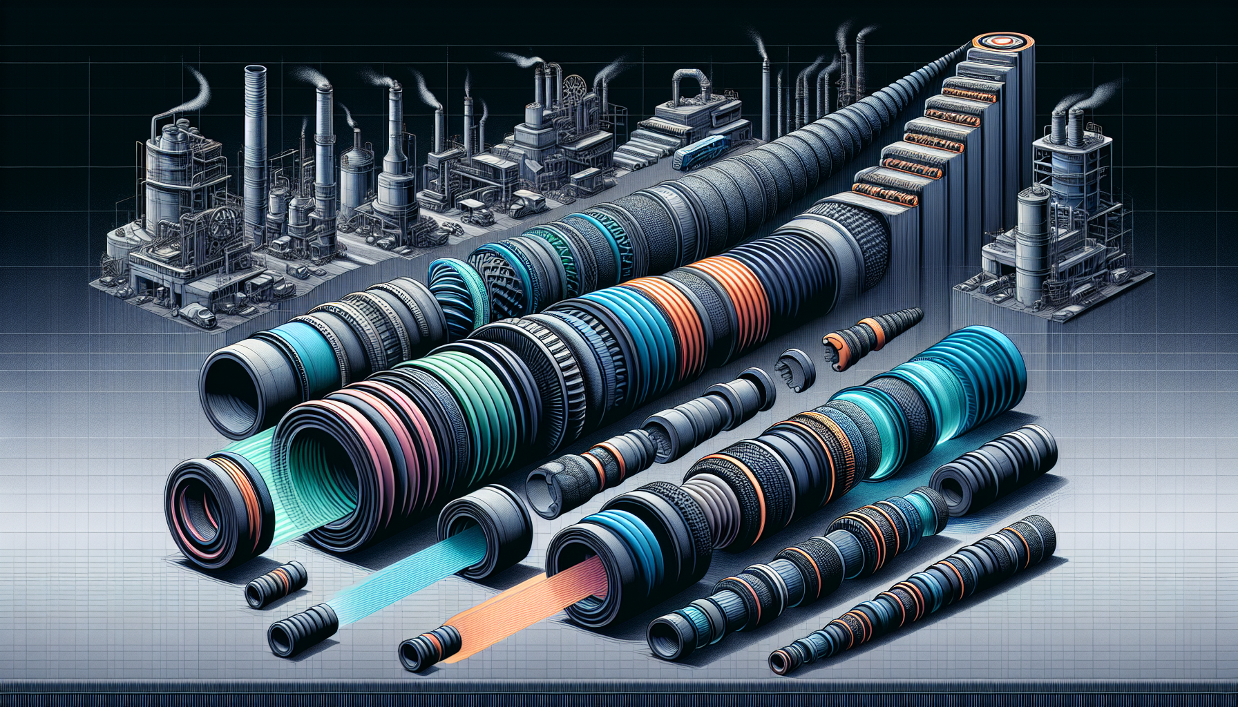 Illustration of technological advancements in elastomer technology